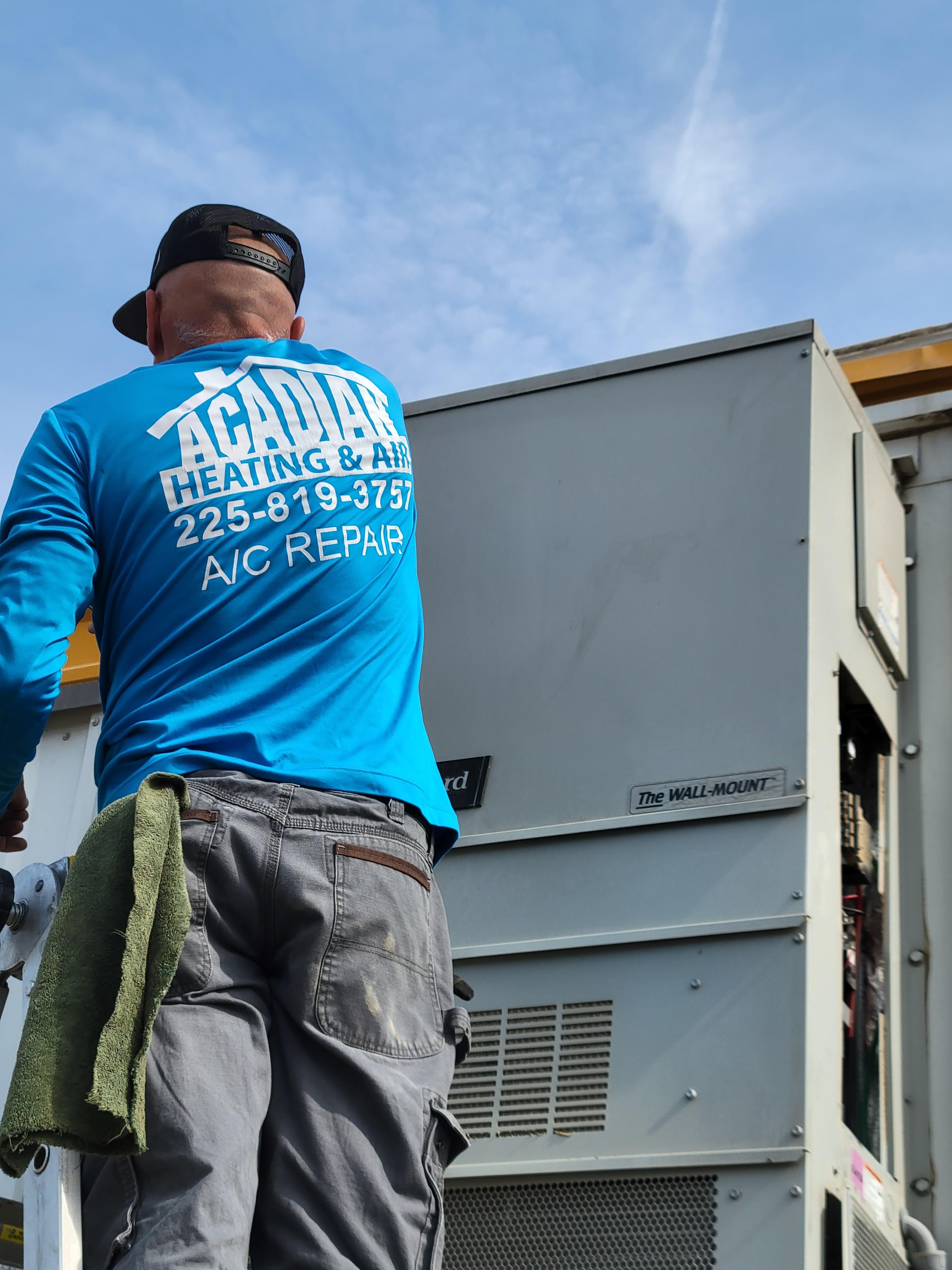 ac repair in Prairieville of ac unit by technician